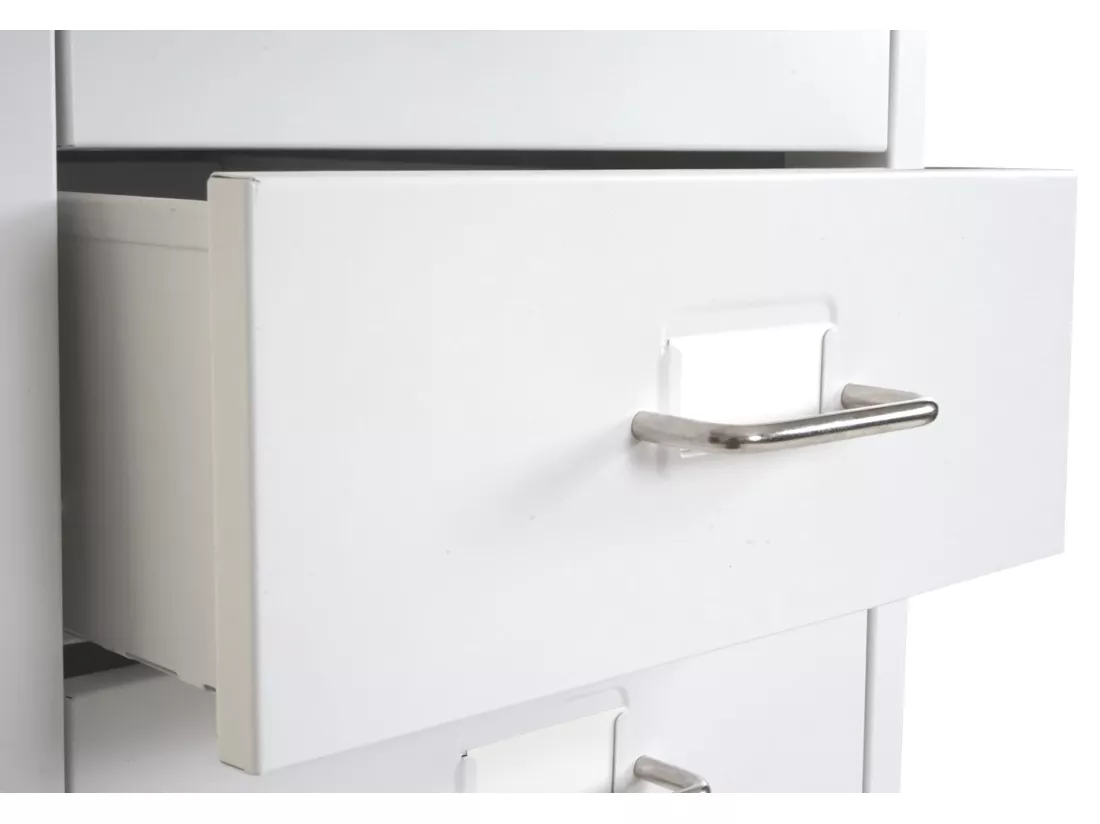 Caisson roulant Preston T851, blanc