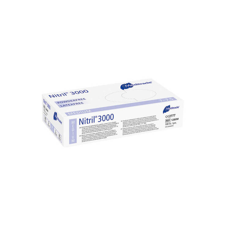 Nitril 3000 Untersuchungshandschuhe unsteril M, 100 St