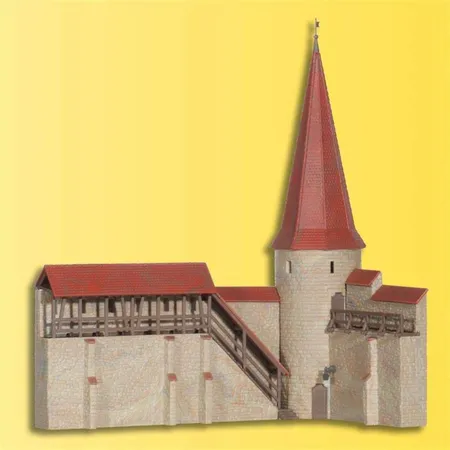 Kibri Stadtmauer mit Rundturm in Weil