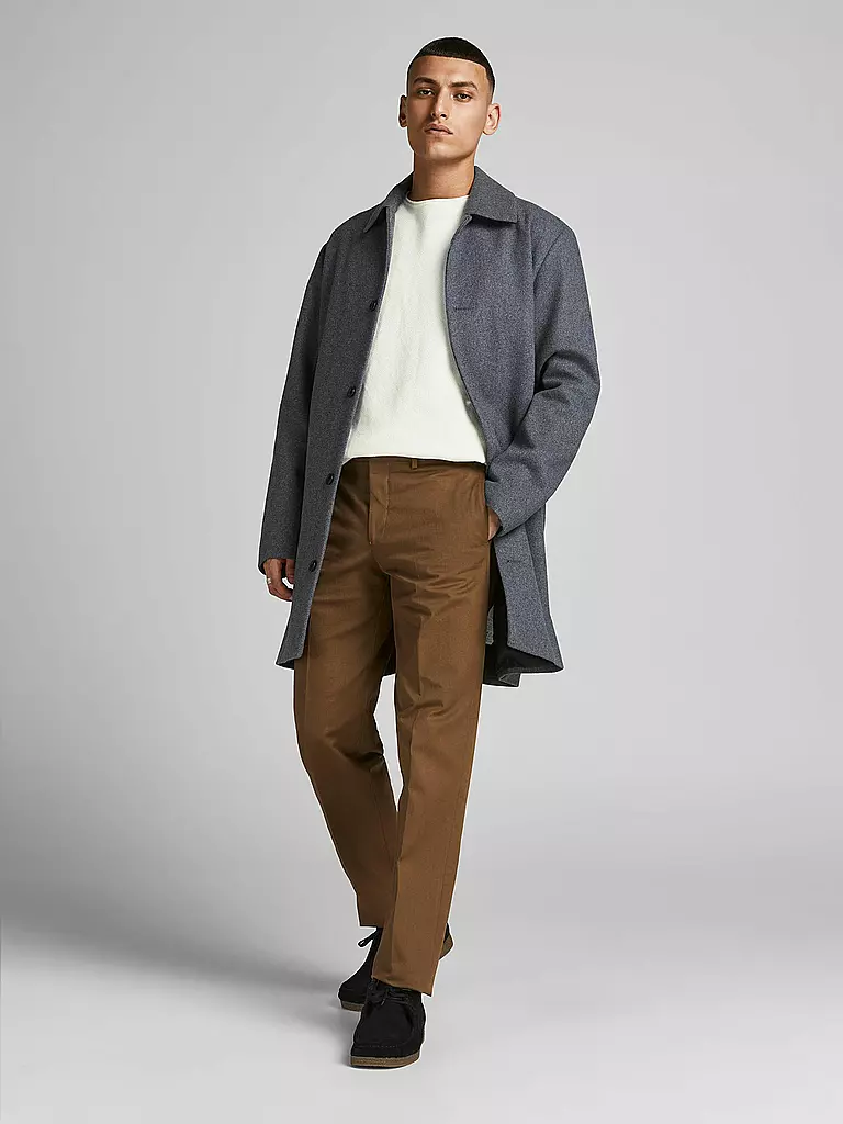 JACK & JONES Pullover JJEHILL weiss
