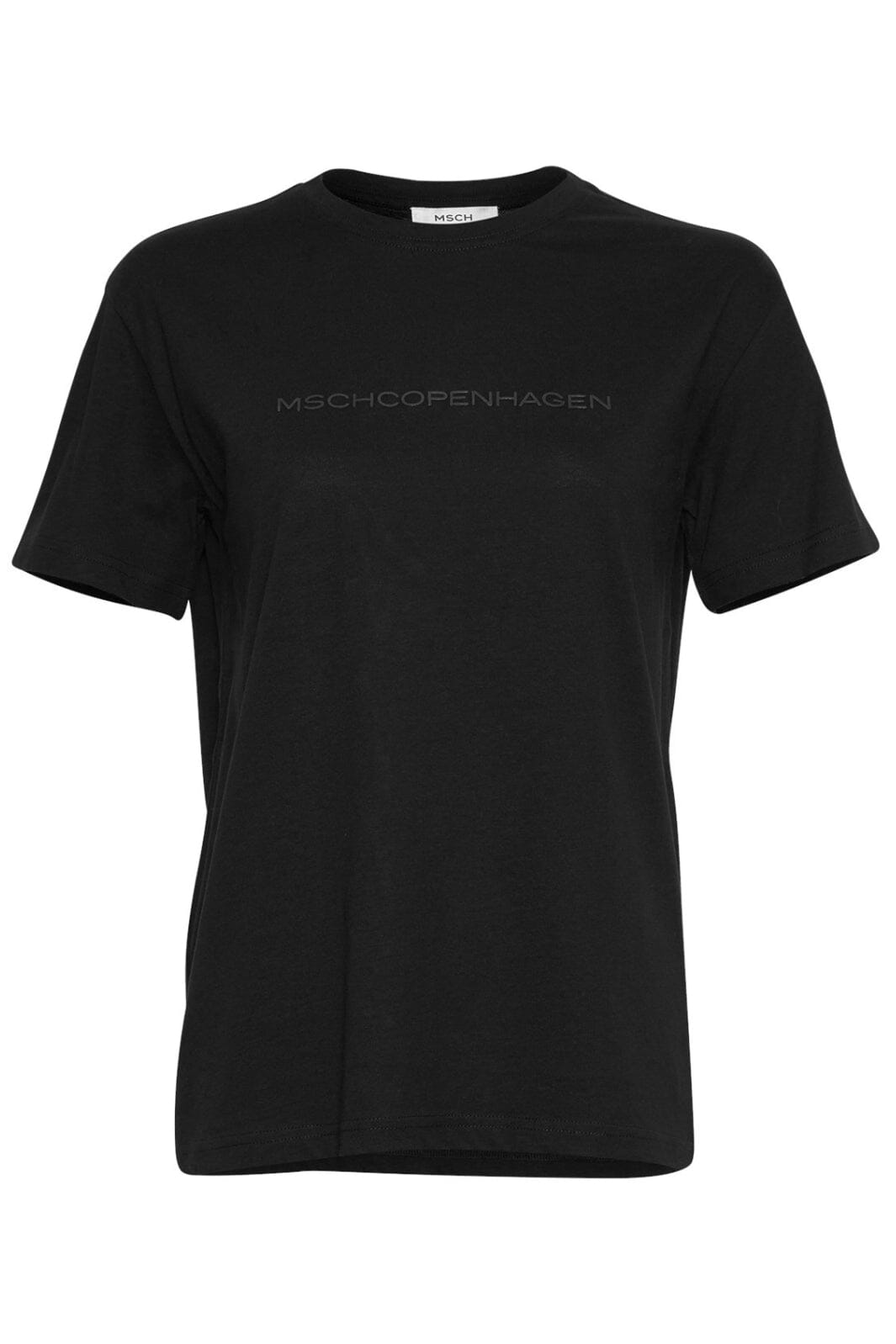 MSCH Copenhagen Mschliv Organic Rubber Print Tee black