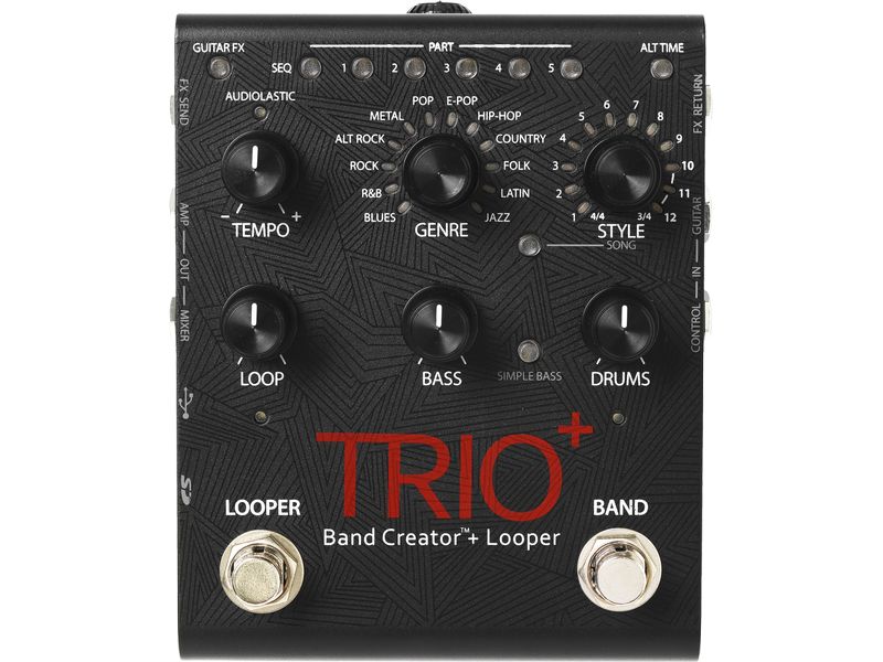 Digitech Pedal Trio Band Creator mit Looper