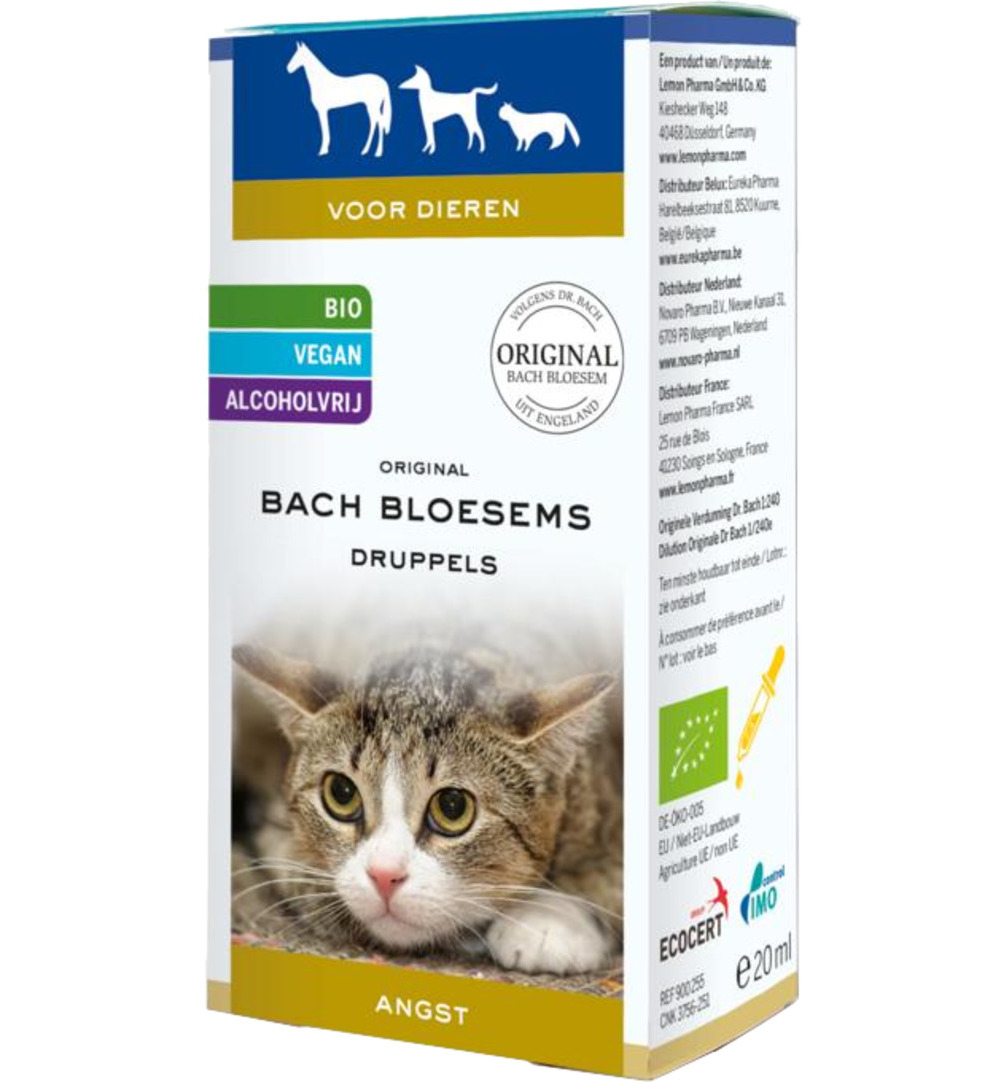 Lemon Pharma Bach Bloesem Dier Angst (20 ml)