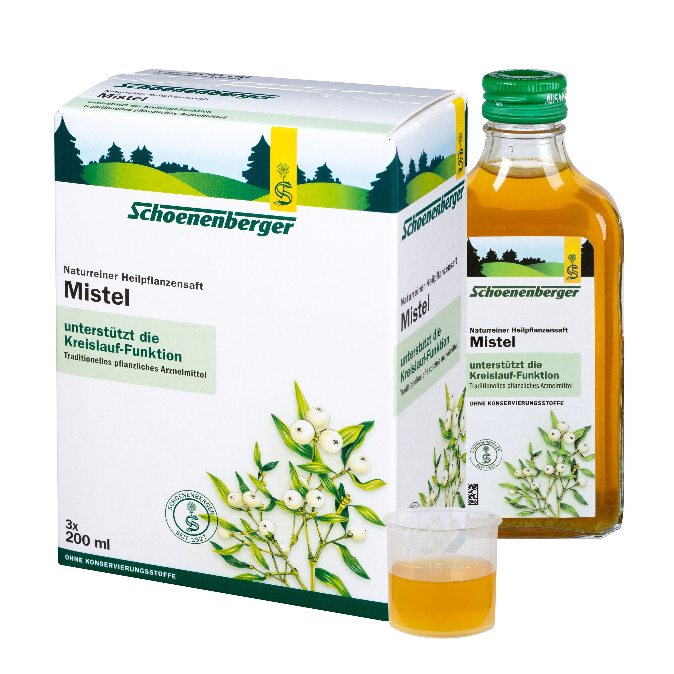 Schoenenberger® naturreiner Heilpflanzensaft Mistel