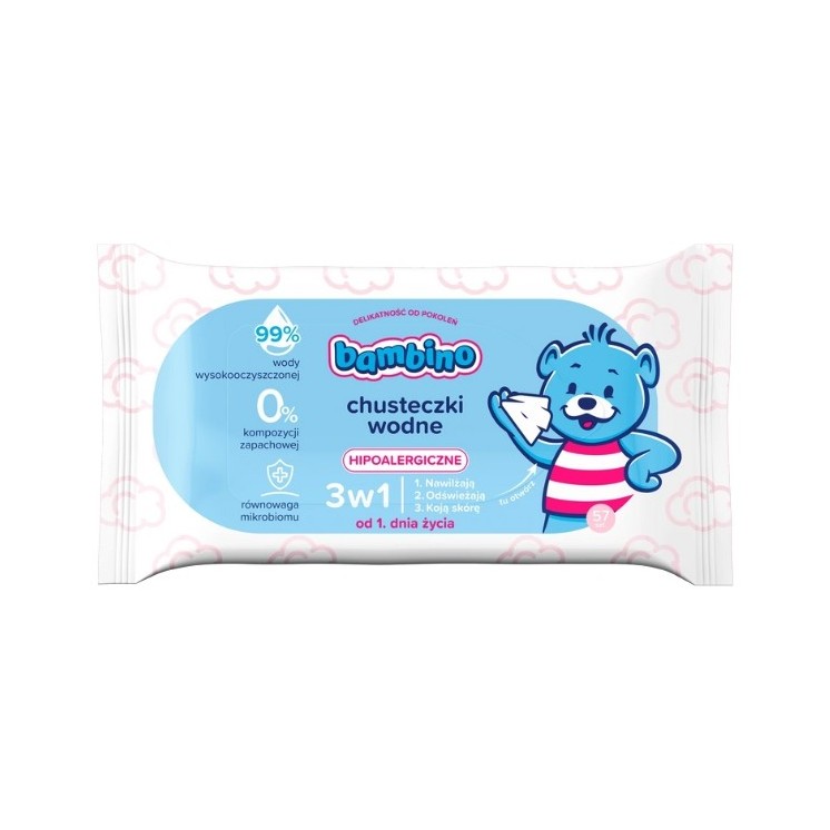 Bambino 3in1 Wassertücher 57 Stk.