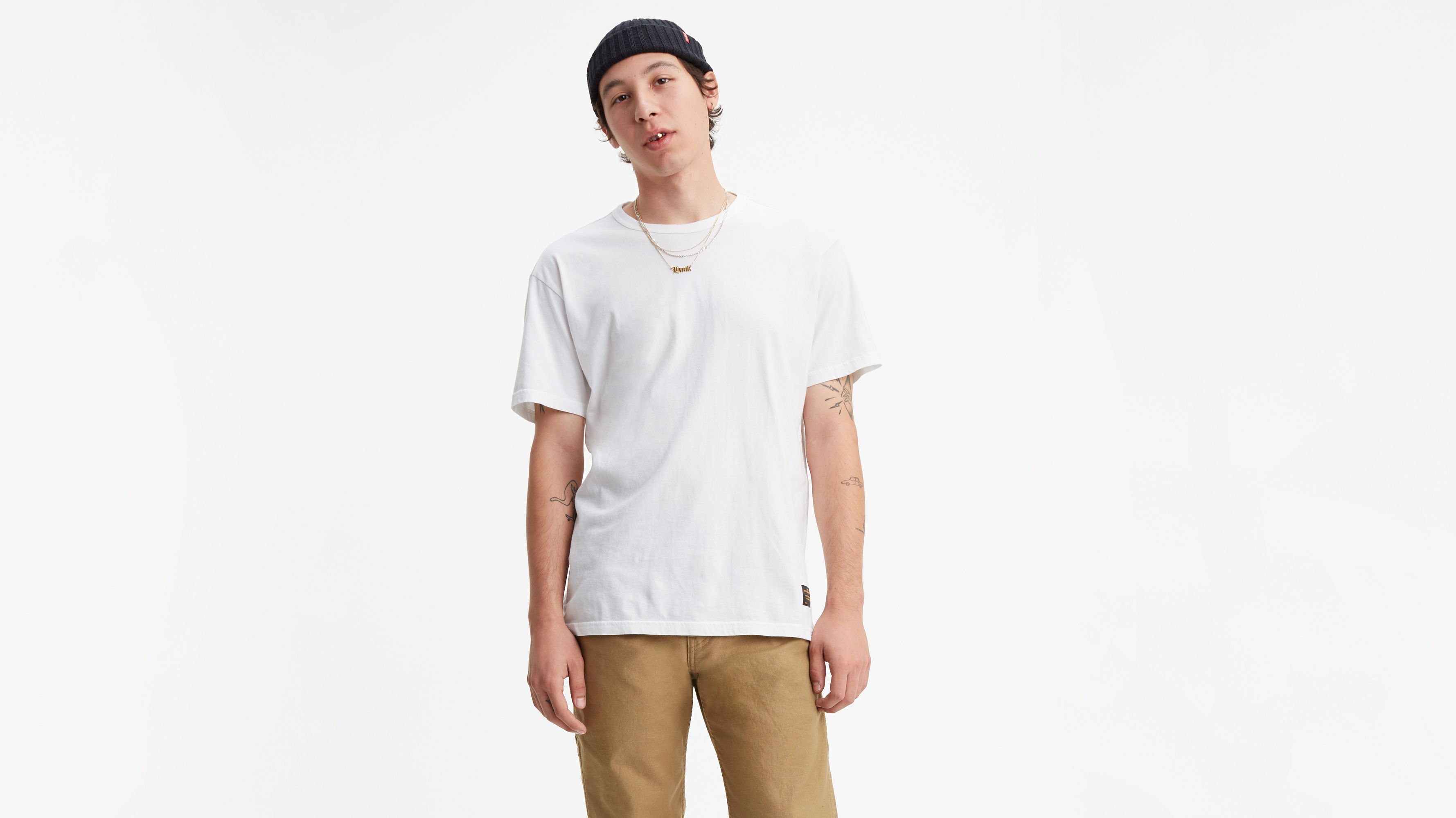T-shirt Levi's® Skateboarding - Lot de 2 - Jet Black & White - Multicolore