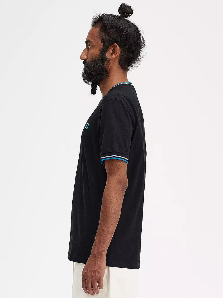 FRED PERRY T-Shirt schwarz