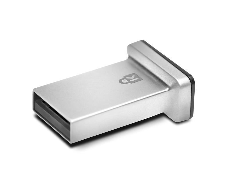 Kensington VeriMark IT Fingerprint Key USB-A, 1 Stück IT Fingerabdruckscanner für Unternehmen mit FIDO2/WebAuthn und Windows Hello Unterstützung