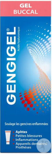 Gengigel Gel Aphtes, Petites Blessures Dans La Bouche Et Inflammation Des Gencives 20ml