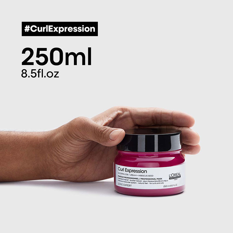 Masque hydratant intensif pour cheveux bouclés Curl Expression 250ml