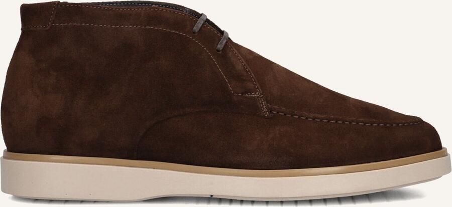 GIORGIO Veterschoenen Heren 56414 Maat: 43 Materiaal: Suède Kleur: Bruin