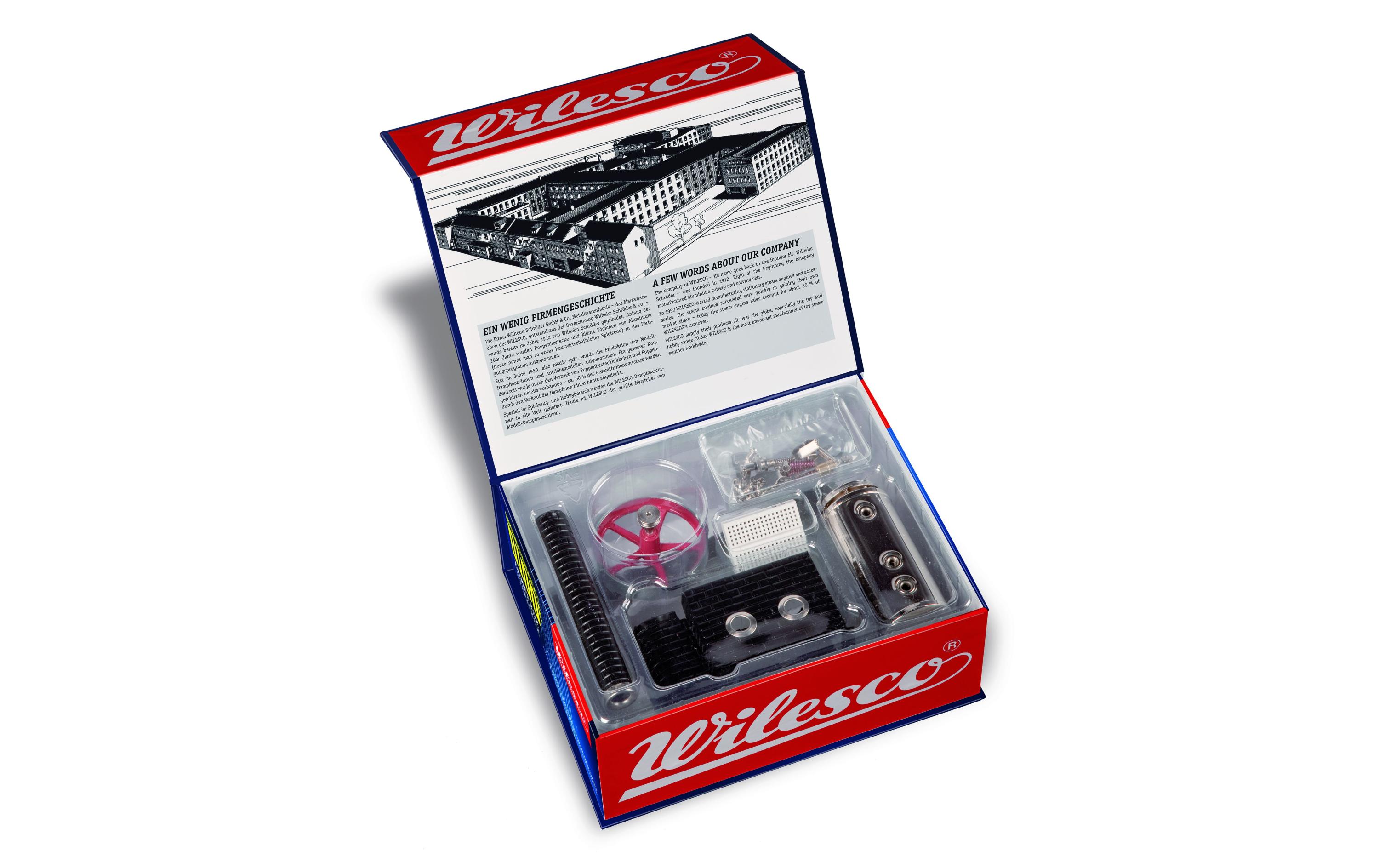 Dampfbox D100E<br>Die Faszination der klassischen Dampfmaschine erleben