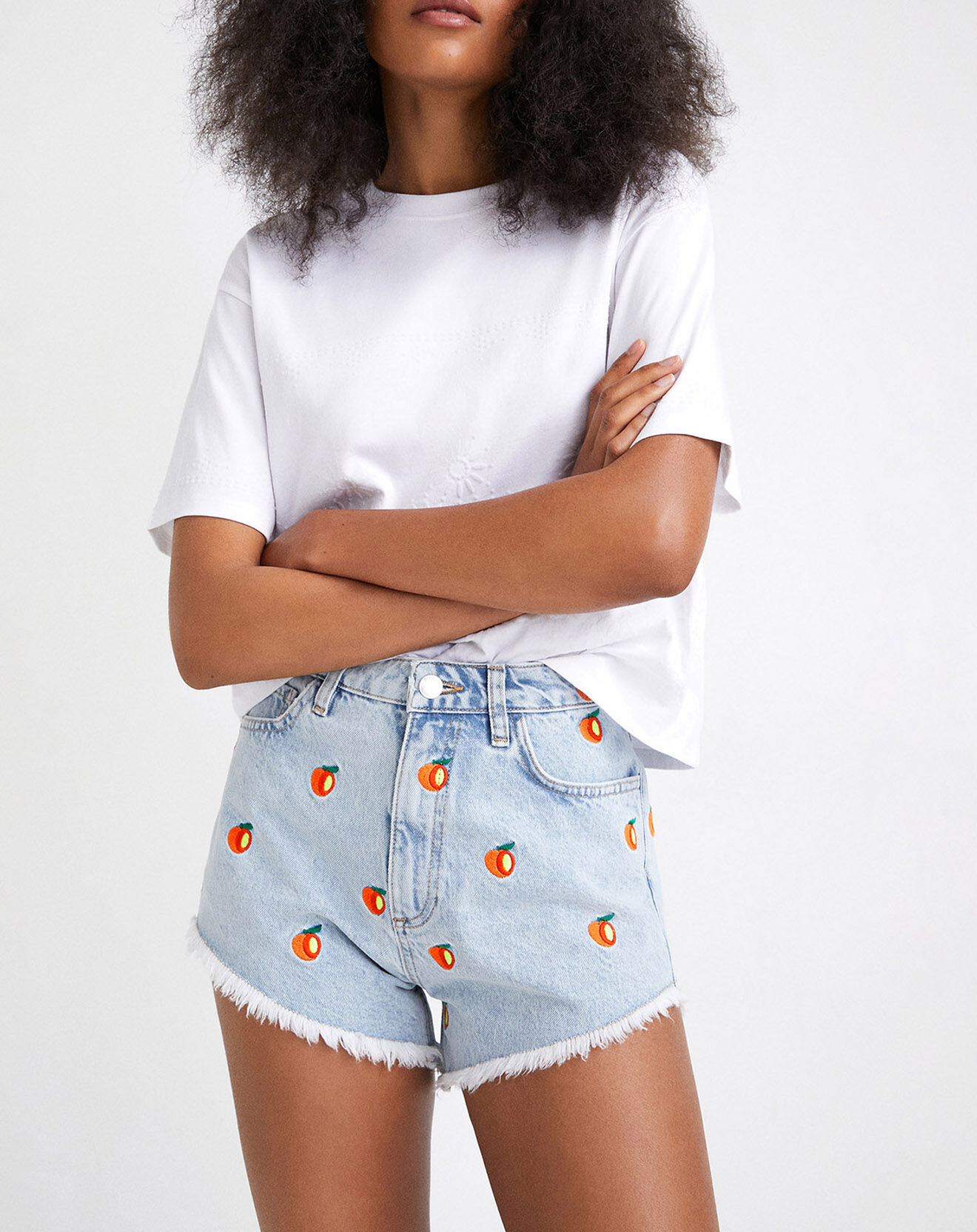 Desigual Short en jean Godolieba denim