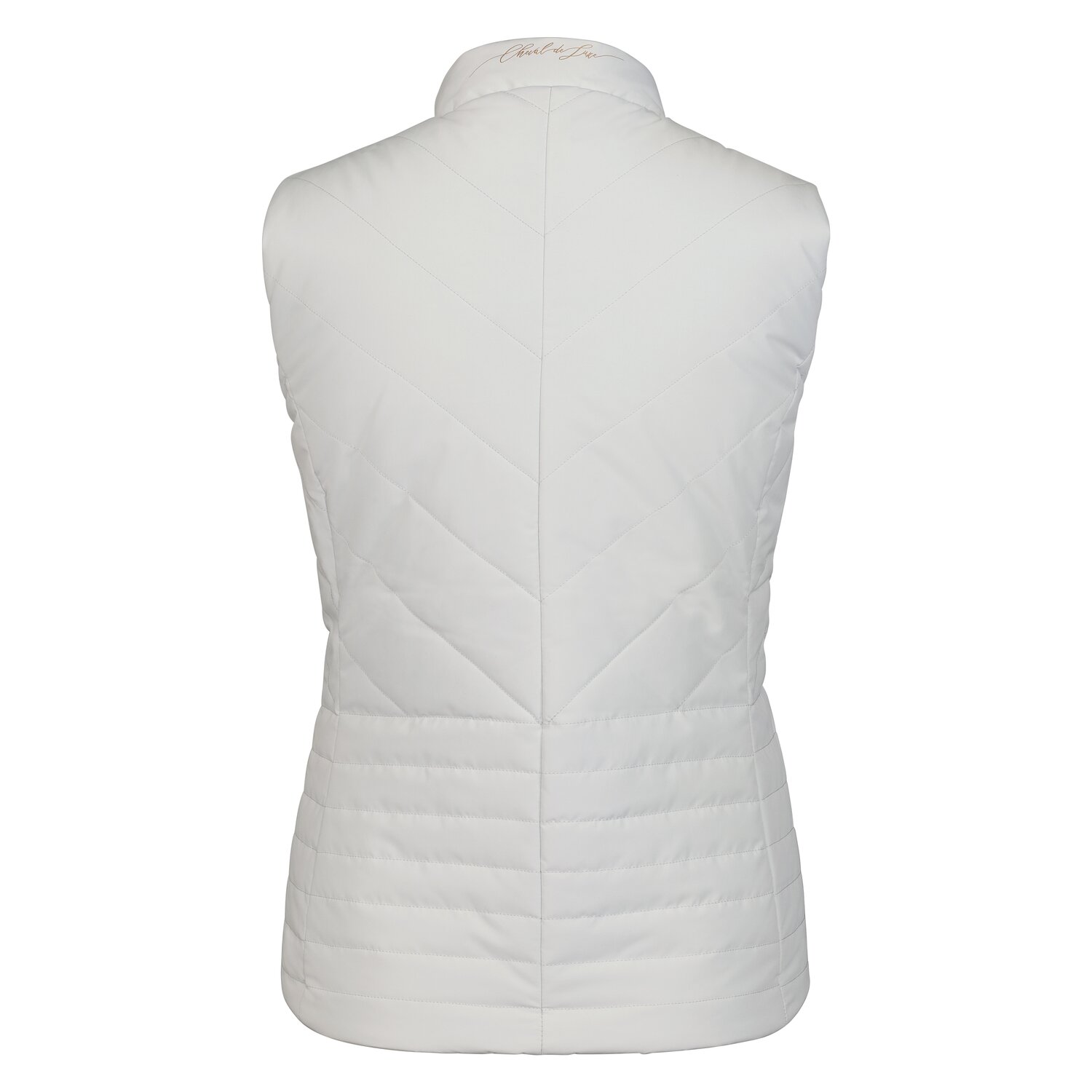 Cheval de Luxe Wende-Steppweste - grey allover