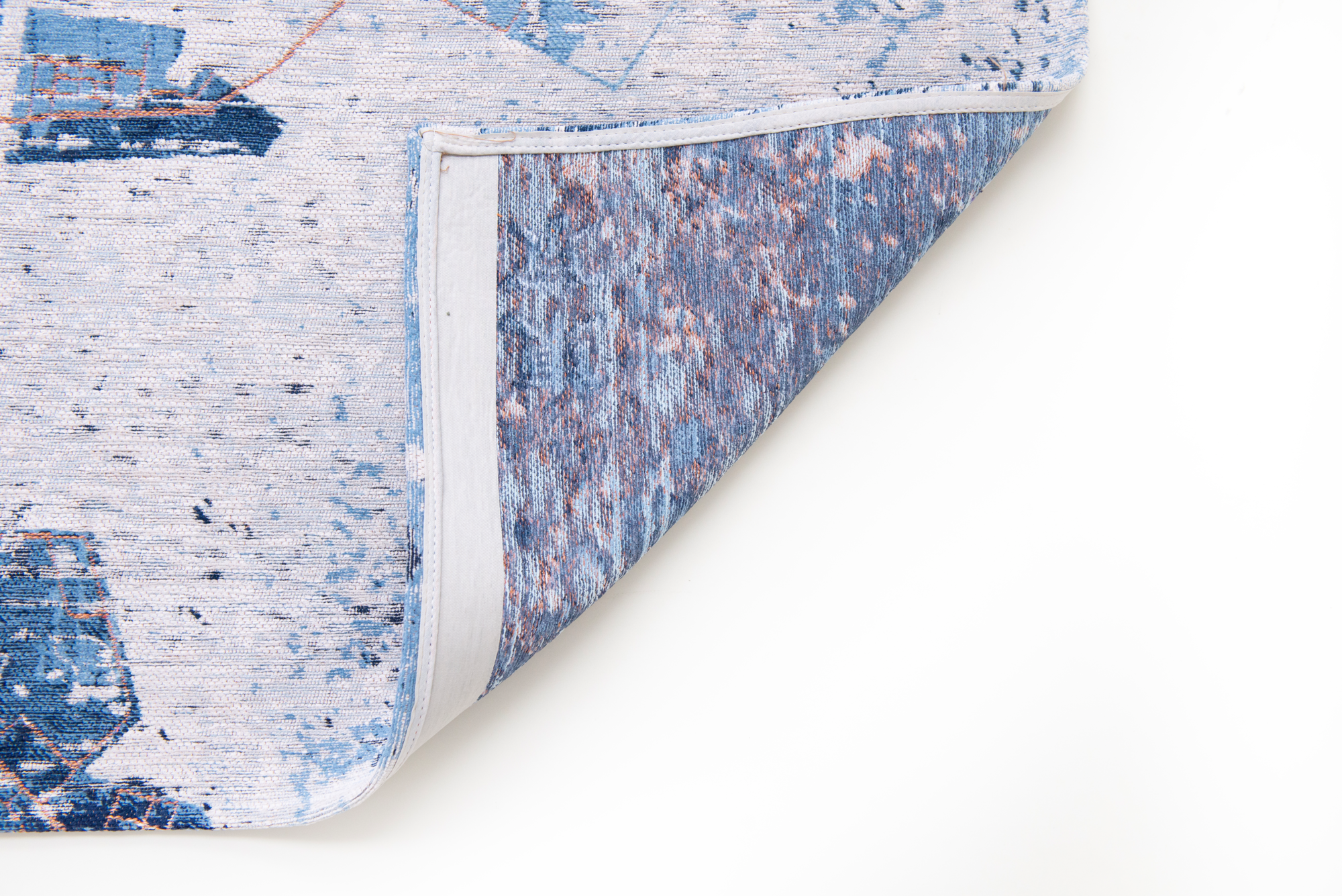Ecorugs vloerkleed Tokyo blauw 200x280 cm