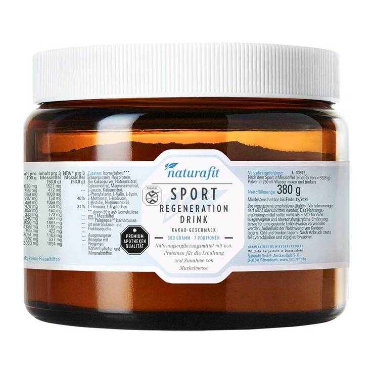 Naturafit Sport Regeneration Pulver, 380 g