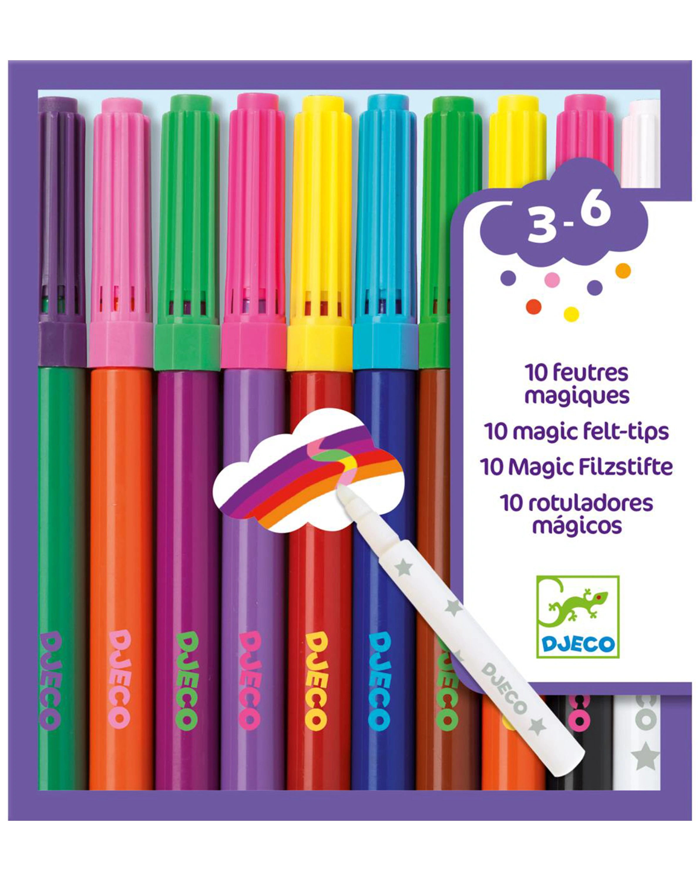 Magische Filzstifte 10er-Pack in bunt