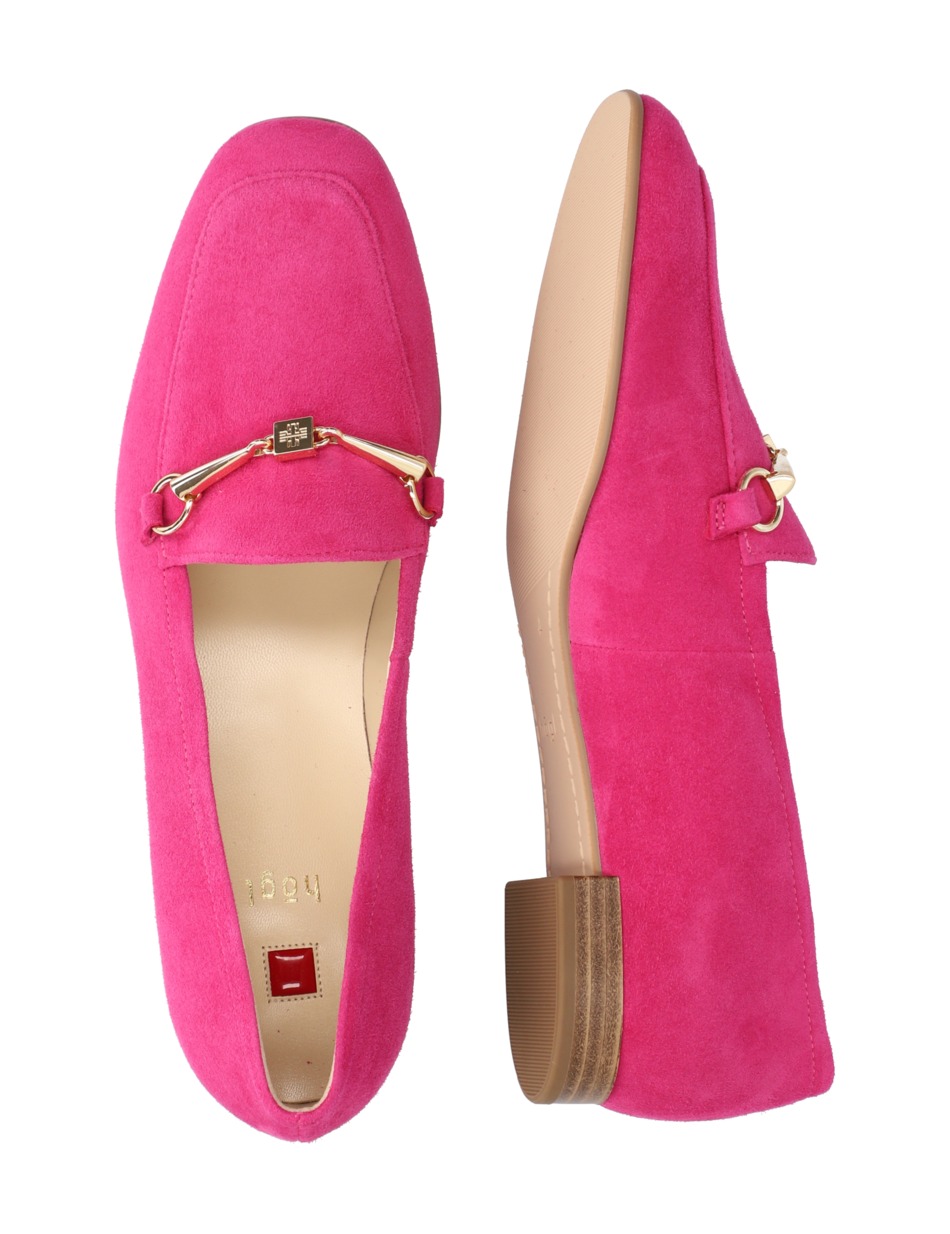 Veloursleder Slipper