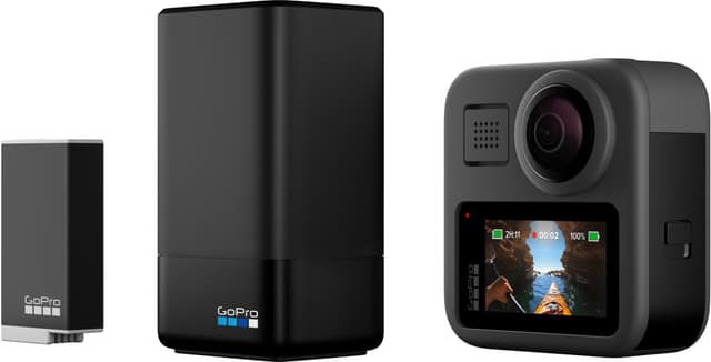 GoPro MAX Dual oplader + Enduro batteri