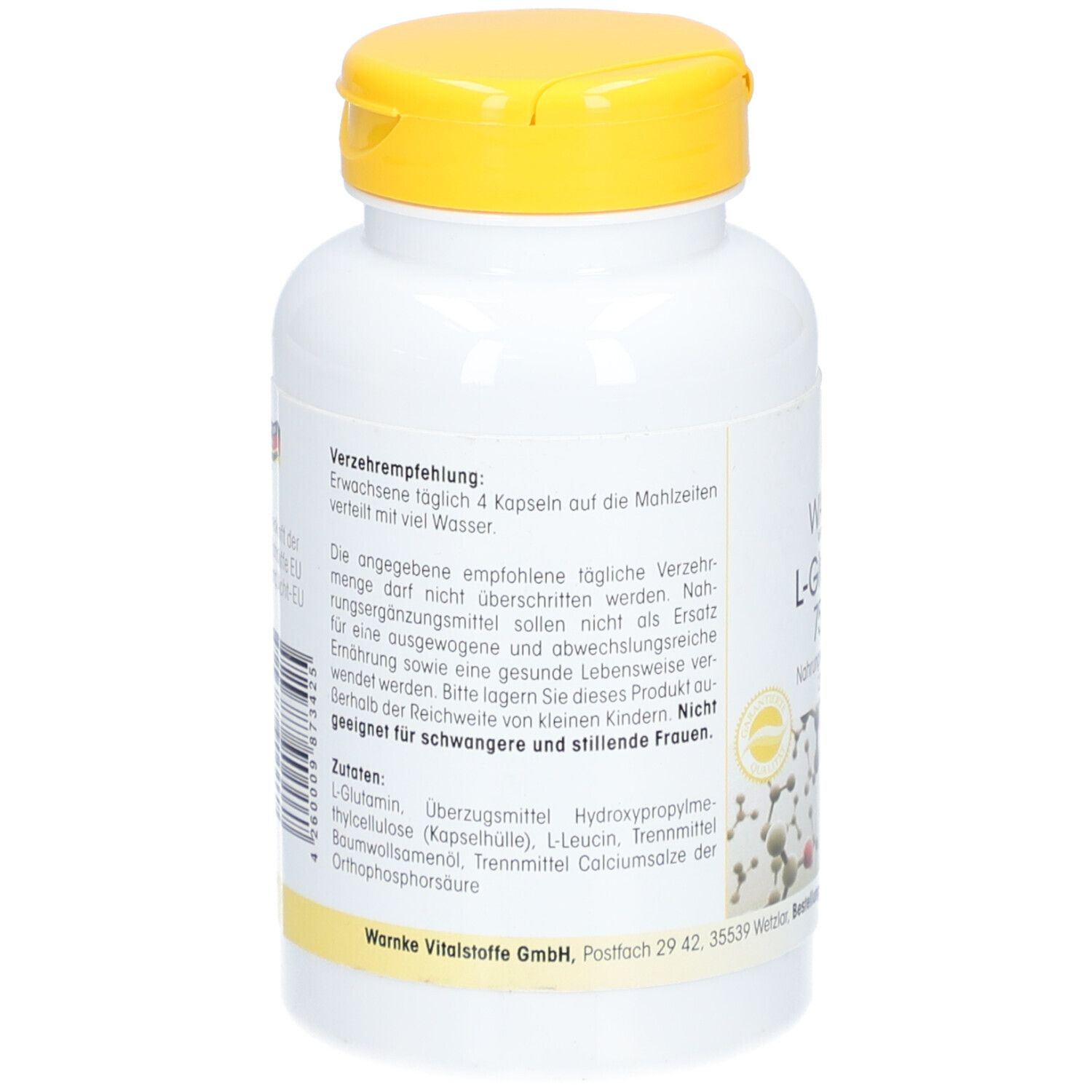 WARNKE L-Glutamin 750mg