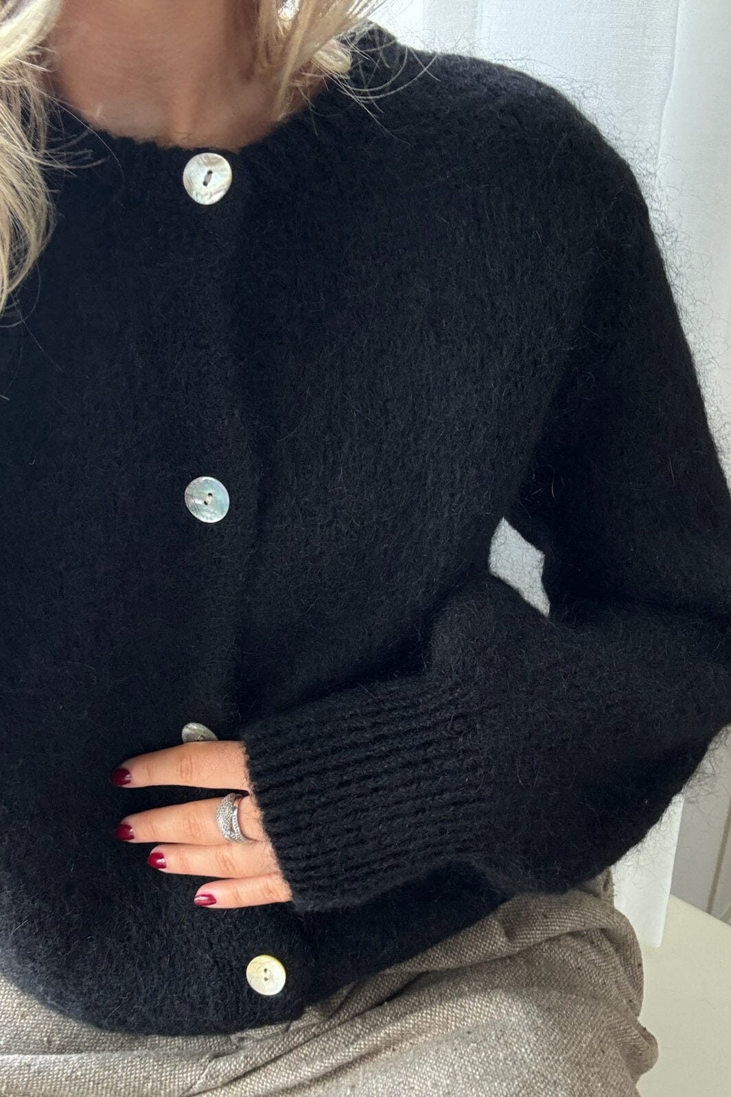 BYIC Idaic Cardigan black black