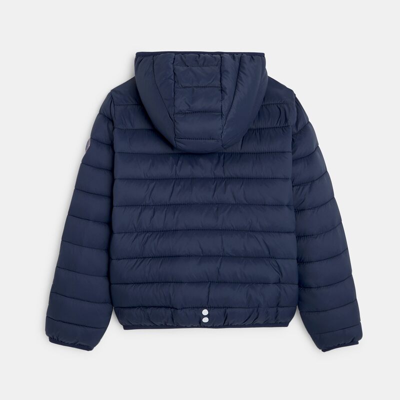 Doudoune chaude et légère bleue garçon