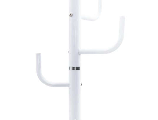 VIDAXL - Porte manteau Porte-manteau blanc 183 cm fer enduit de poudre