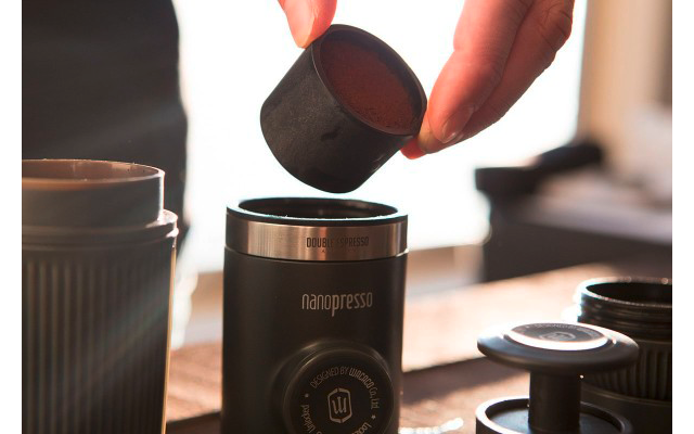 Wacaco Nanopresso Barista Kit tragbare Espressomaschine Kaffee mobil