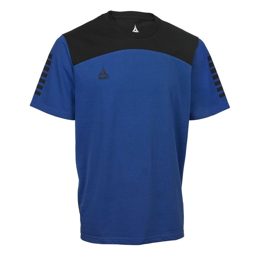 Select T-Shirt Oxford - Bleu/Noir