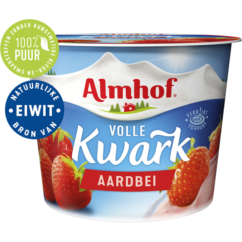 Almhof Volle kwark aardbei