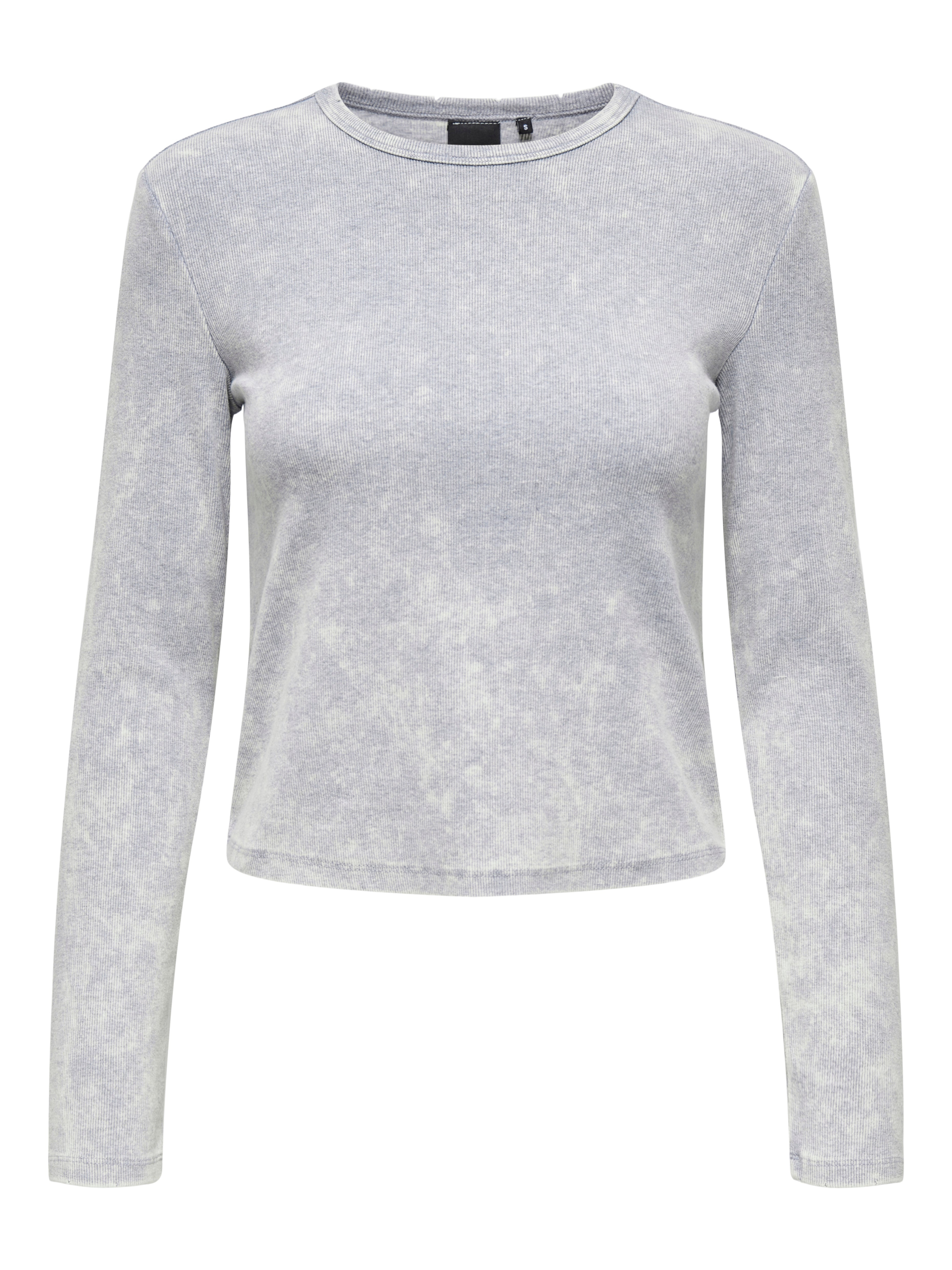 ONLVIOL Top Light Grey Melange