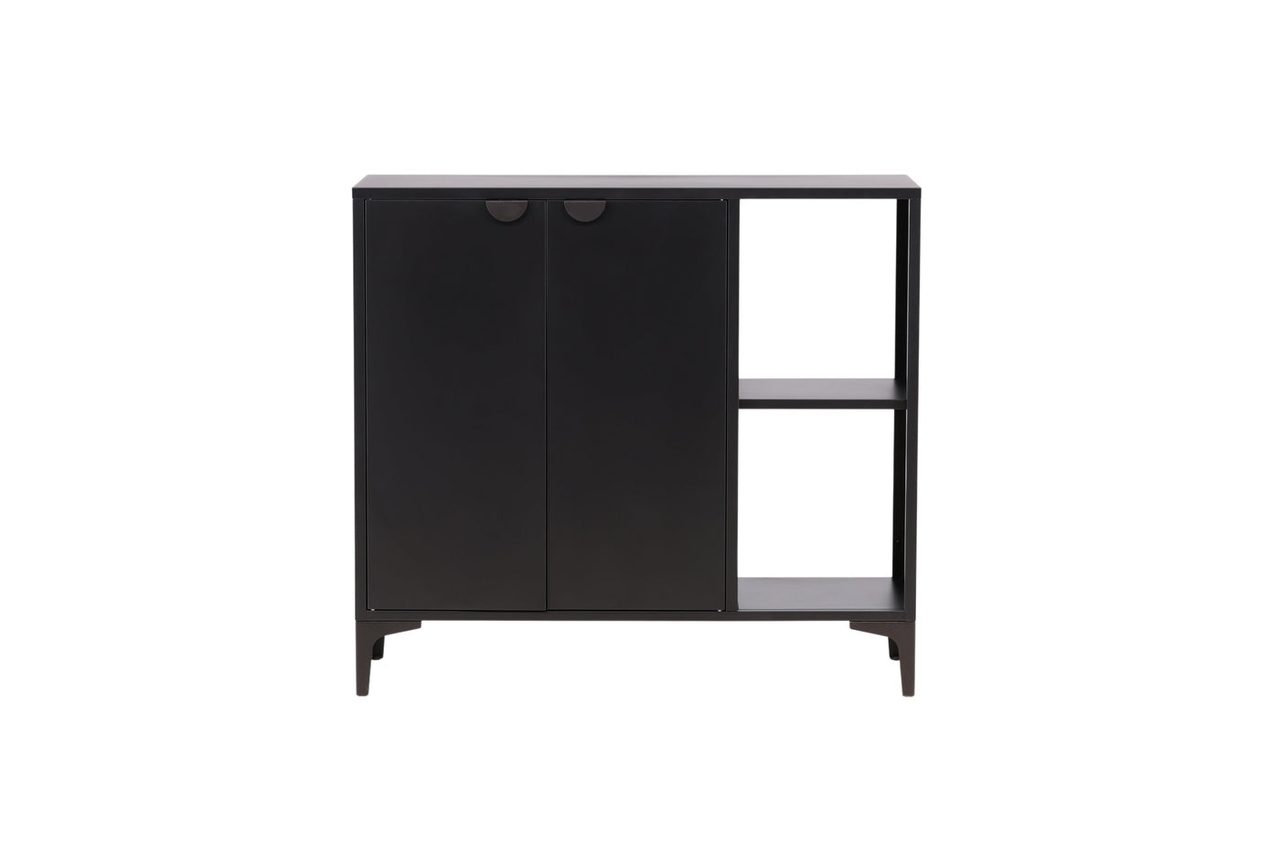 FjÃ´rd - Dressoir Zwart Staal - 110x42x100cm - Piring