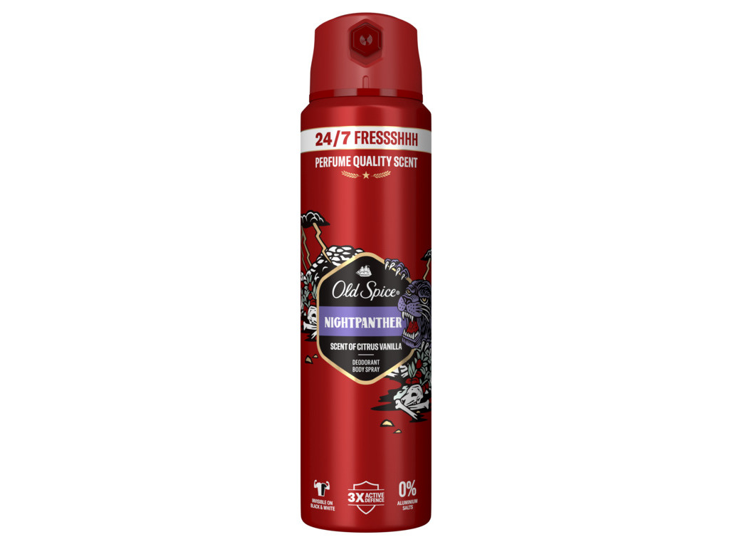 DEO SPRAY OLD SPICE NIGHTPANTHER 150ML