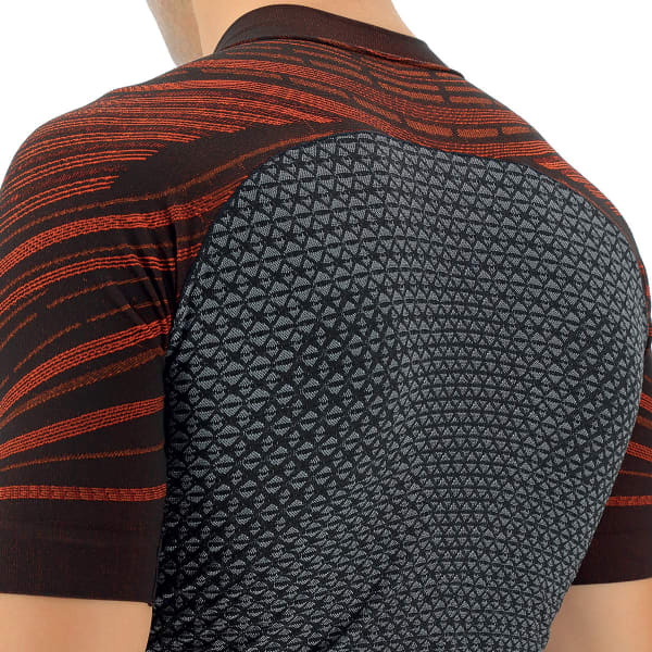 Maillot vélo UYN BIKING MAN COOLBOOST OW SHIRT SHARKSKIN/RED WAGON