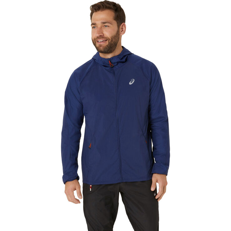 Asics Road Packable Løbejakke Blå
