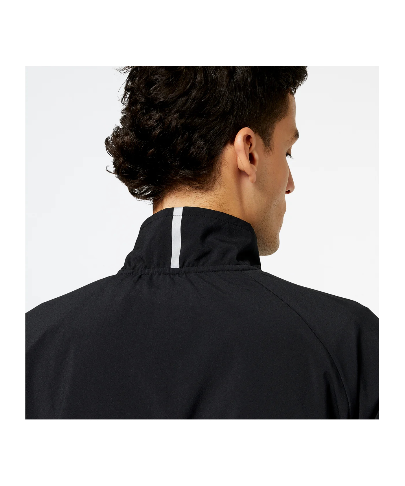 New Balance 5K Jacke Running Schwarz FBK