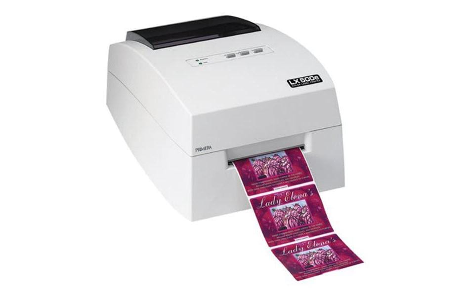 Etikettendrucker LX500ec<br>Hochauflösender Tintenstrahl-Labeldrucker