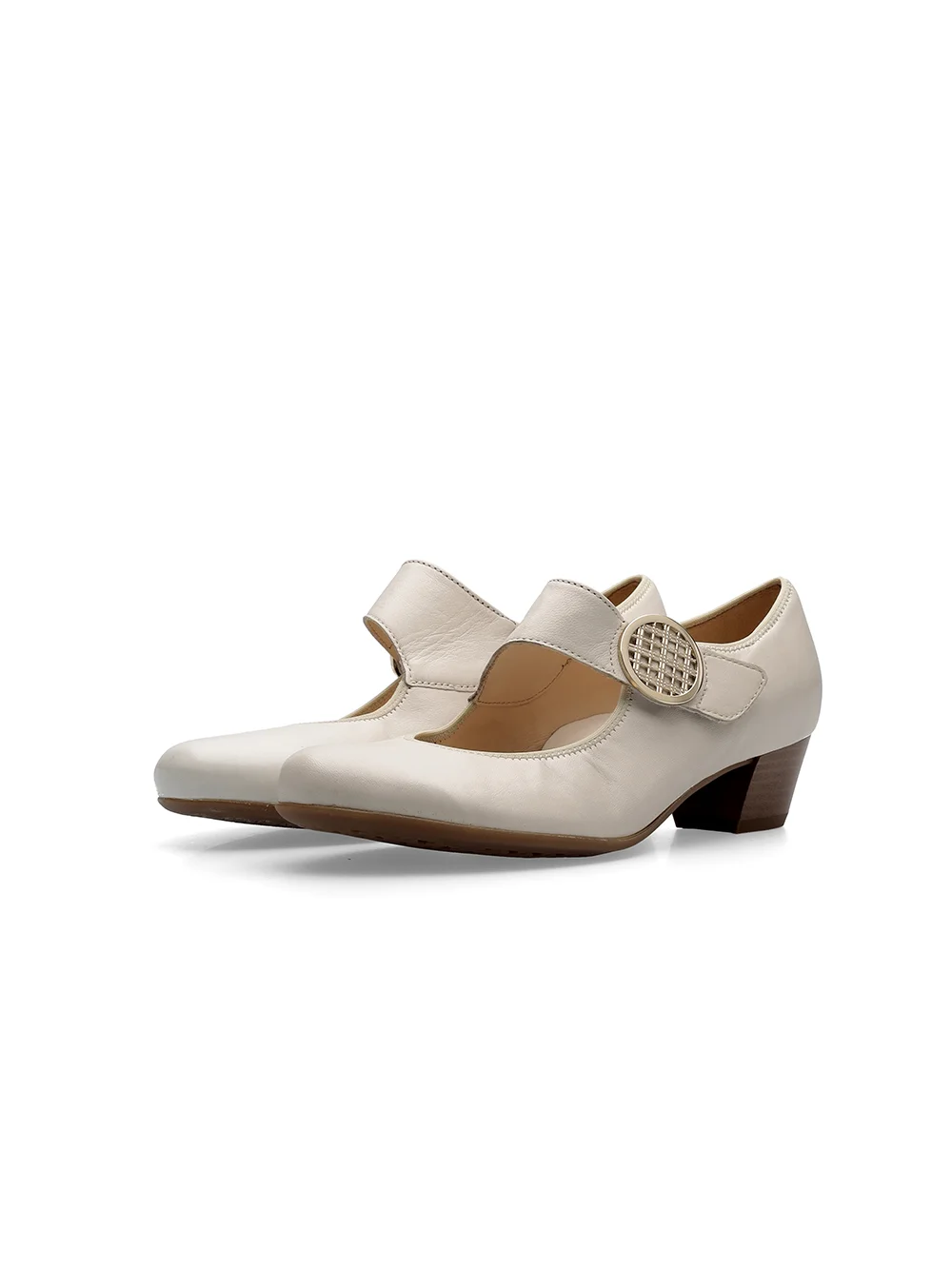 Spangenpumps Catania cream