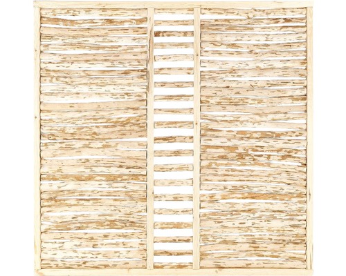 Hoofdelement hazelnoot inclusief trellis geschild halfrond 180 x 180 cm