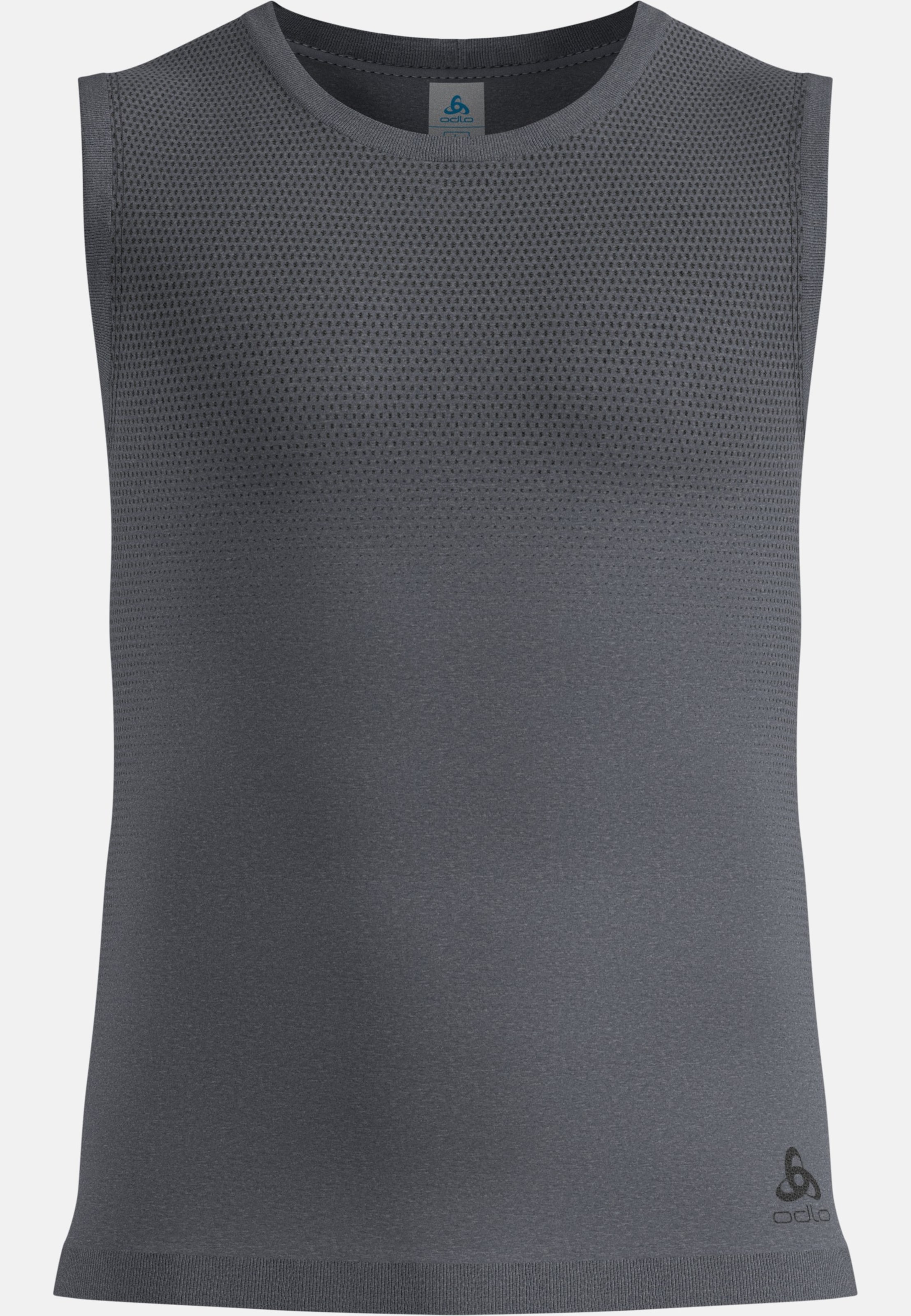Performance Light Base Layer Singlet in grey melange
