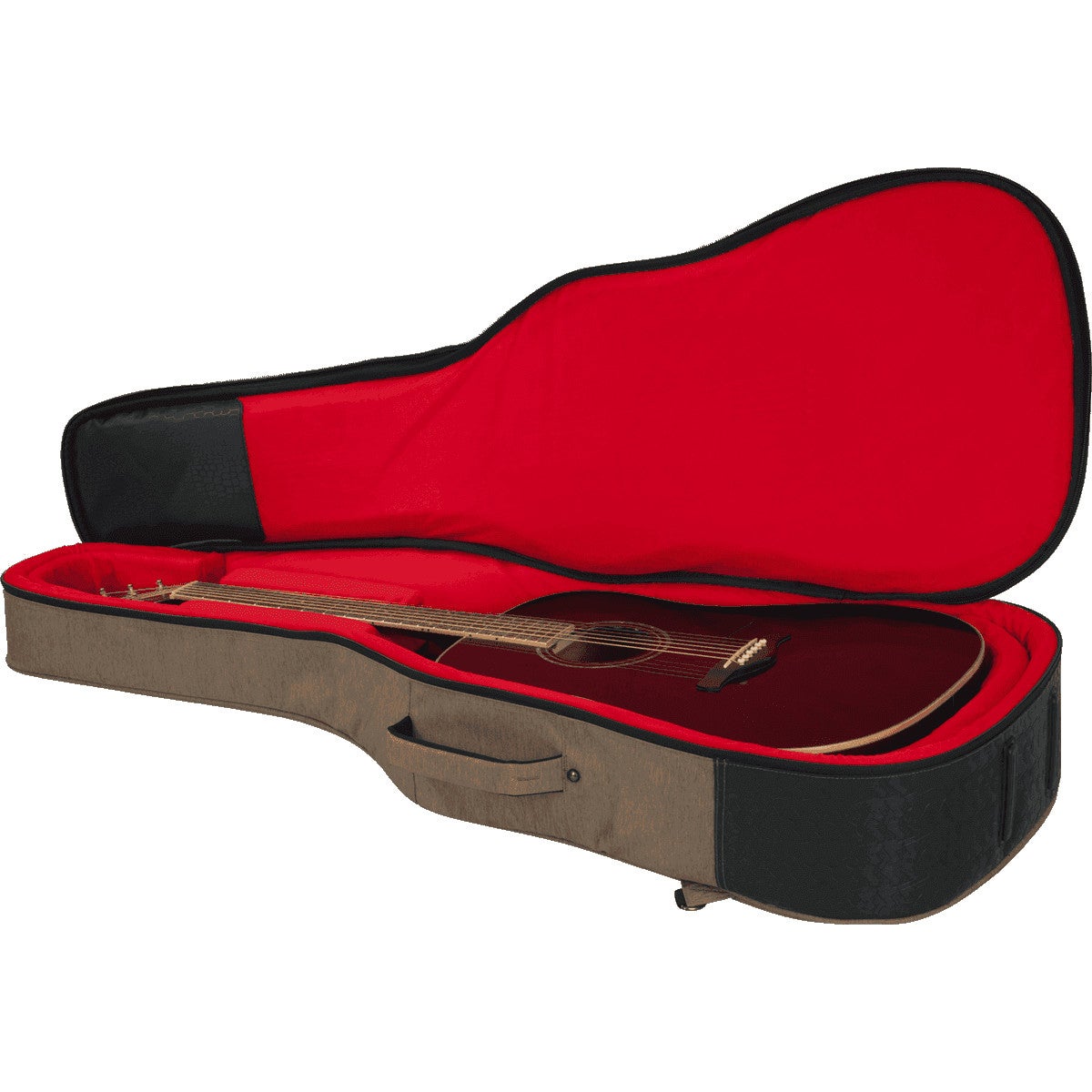 Gator Cases GT-ACOUSTIC-TAN Transit gigbag voor akoestische westerngitaar