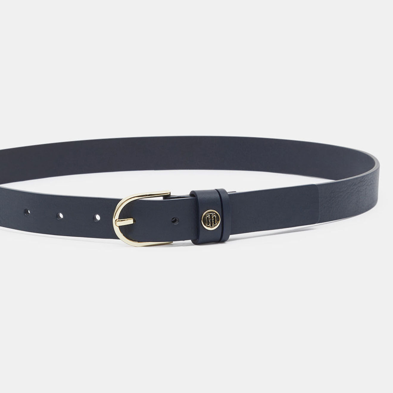 Tommy Hilfiger Ceinture en Cuir Classic bleu marine