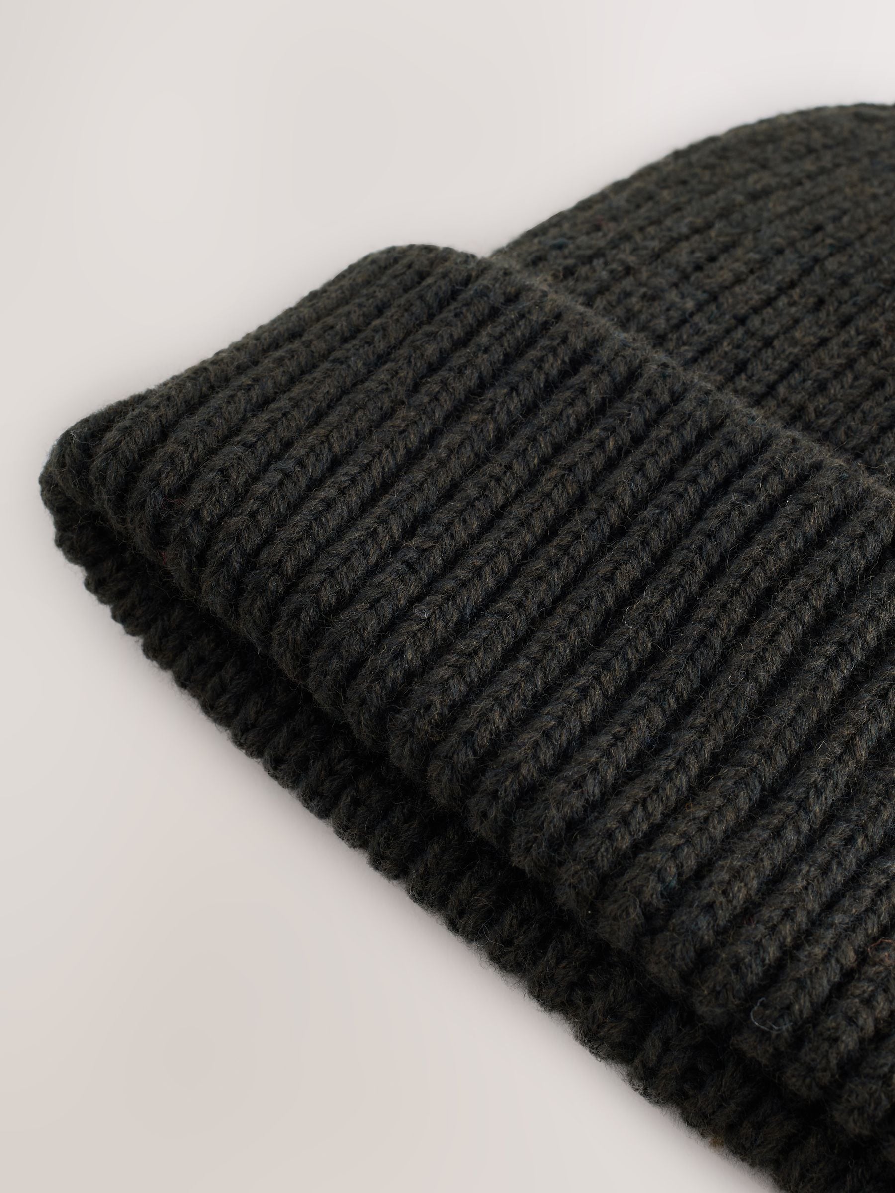 Donkergroen - Beanie-muts