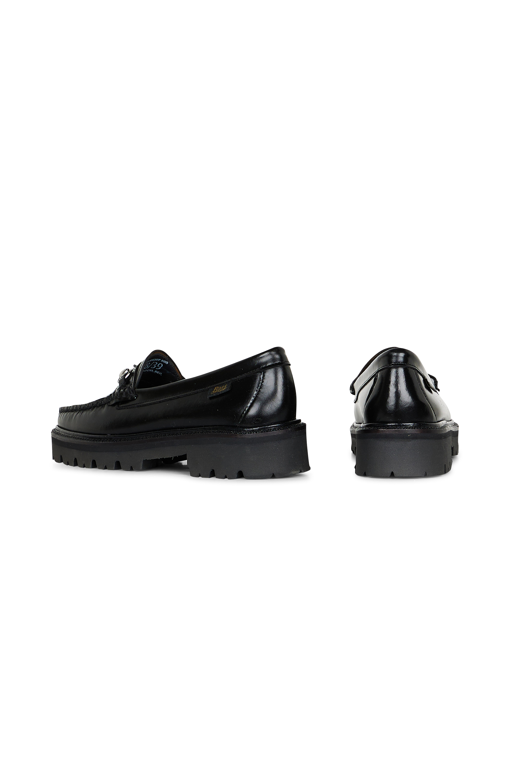 G.H. BASS & CO. Mocassins WEEJUN SUPERLUG LIANNA LTHR Noir