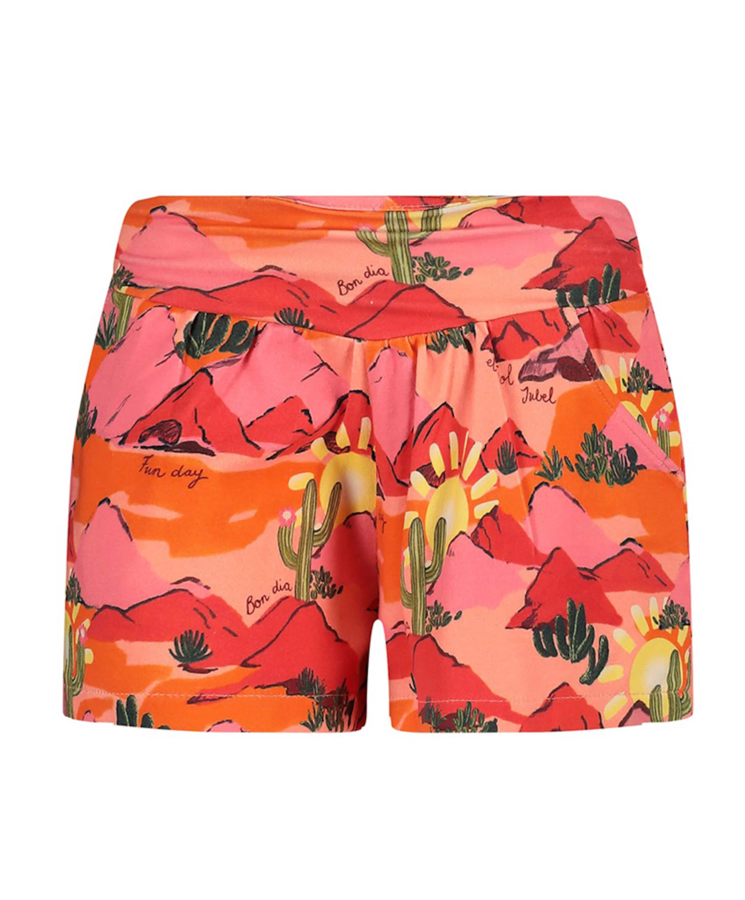 Jubel Shorts AOP meisjes korte broek oranje