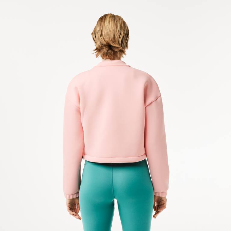 Sweatshirt femme loose fit Lacoste SPORT avec cordon de serrage Sweatshirts - Rose - Lacoste - Femme