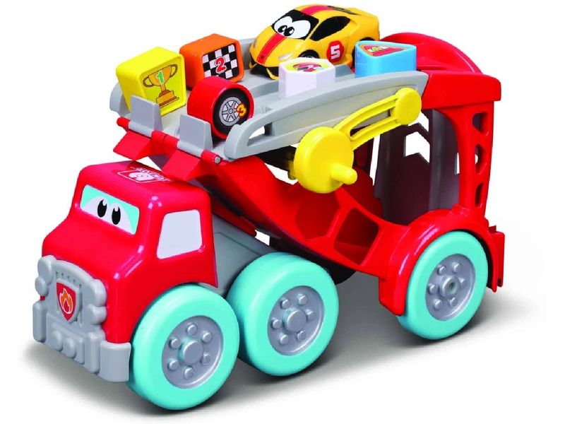 BB Junior My First Racing Transporter Transporter mit zwei Autos