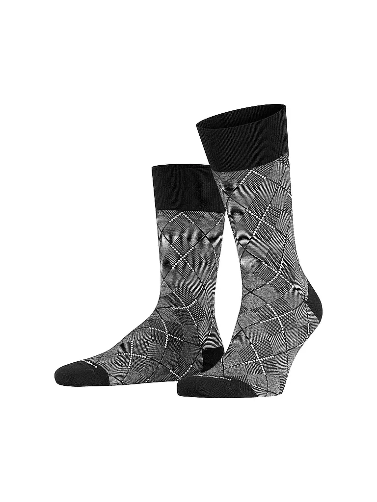 BURLINGTON Herren Socken CARRINGTON 40-46 black schwarz