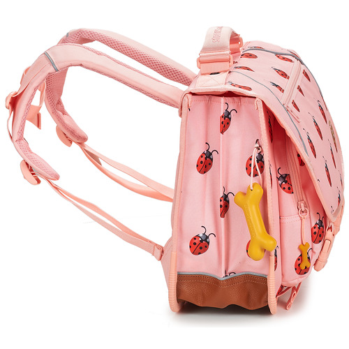 Stones and Bones - CARTABLE 38 CM LILY LADYBUGS - Rose