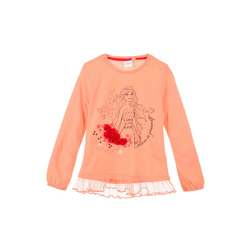 TEAM HEROES  - T SHIRT REINES DES NEIGES / FROZEN - Rose